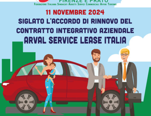 Rinnovo Contratto Integrativo Aziendale Arval Service Lease Italia