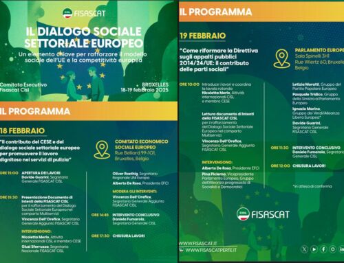 DIALOGO SOCIALE SETTORIALE EUROPEO